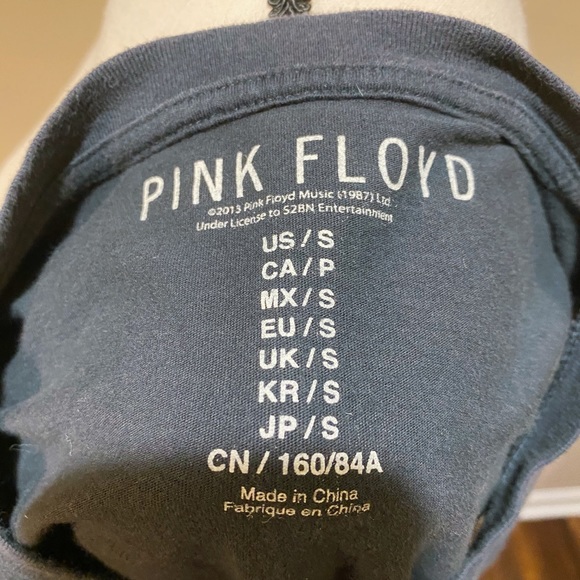 Pink Floyd Black Graphic Band Tank Top Tee - Picture 8 of 10